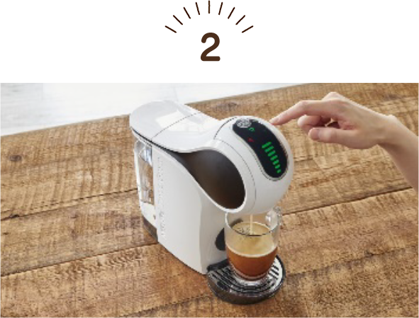 1杯ごとに10ポイント