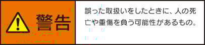警告