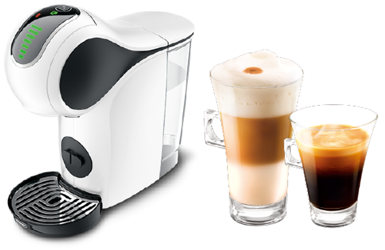 コーヒーマシンとコーヒーのアイコン